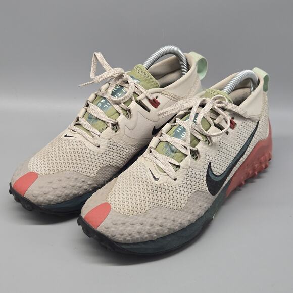 Nike Wildhorse 7 Women's Size 7.5 Trail Running Shoes Light Bone Cobblestone - Picture 2 of 11